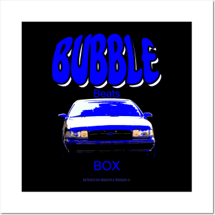 Impala Bubble Beats Box Blue Posters and Art